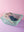 Light Blue Metal Railway Basket