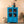 Bright Blue Vintage Cabinet