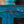 Bright Blue Vintage Cabinet