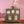 Vintage Blue Sideboard with Mirrors