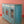 Light Blue Vintage Sideboard with Tiles