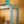 Vintage Turquoise Baker Shelf