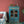 Vintage Blue Cabinet with Tiles