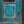 Vintage Blue Cabinet with Tiles