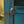 Blue Vintage Side Cabinet