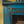 Blue Vintage Side Cabinet