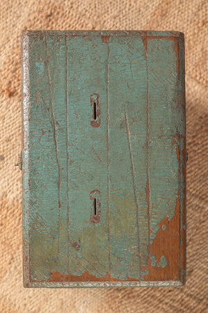 Vintage Blue Storage Chest