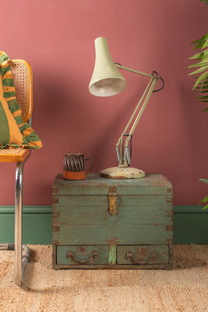Vintage Blue Storage Chest