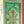 Green Vintage Hand Painted Almirah