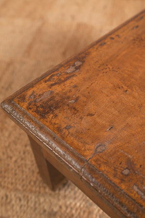 Wooden Vintage Side Table with Drawer