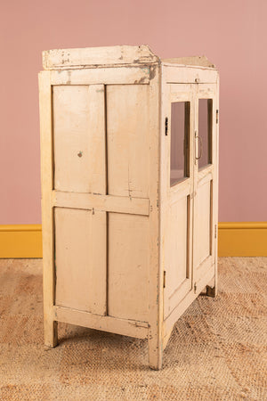 Cream Vintage Wooden Cabinet