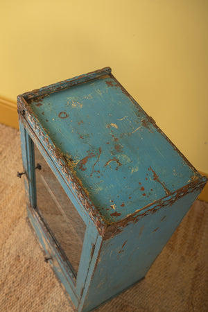 Vintage Blue Side Cabinet