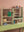 Vintage Off-White Kitchen Shelving Unit