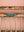 Vintage Wooden Kitchenware Wall Rack