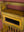Vintage Yellow Kitchenware Wall Unit
