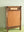 Vintage Cream Showcase Cabinet with Mirror