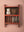 Vintage Red Kitchenware Wall Rack