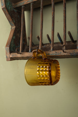 Vintage Wooden Small Kitchenware Wall Rack