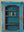 Blue & Red Vintage Wall Showcase