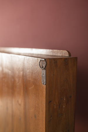 Wooden Vintage Wall Cabinet & Shelves