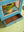 Light Blue Vintage Display Case