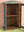 Vintage Blue Wall Showcase