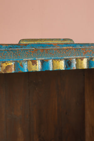Vintage Blue Wall Showcase
