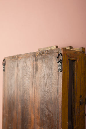 Vintage Yellow Wall Showcase