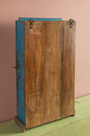 Vintage Blue & Pink Wall Showcase