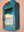 Bright Blue Vintage Wall Showcase