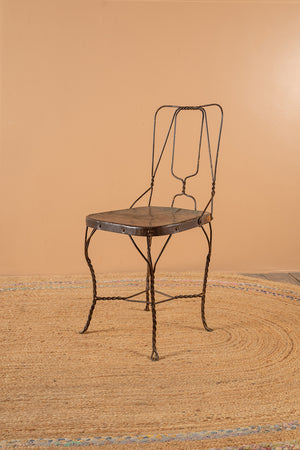 Vintage Metal Wire Chair - 83