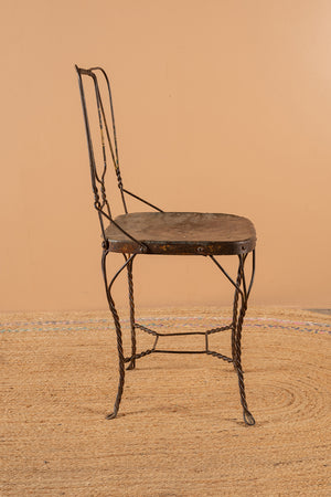 Vintage Metal Wire Chair - 83