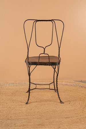 Vintage Metal Wire Chair - 84