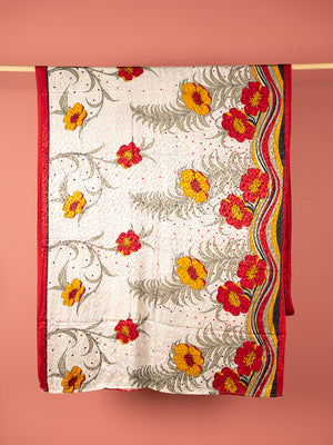 Vintage Rayon Sari - 5 Metres Long - 4706