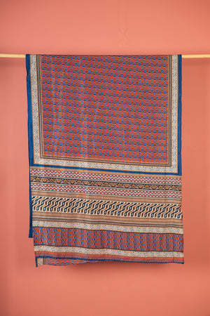 Vintage Rayon Sari - 5 Metres Long - 4723
