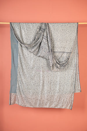 Vintage Rayon Sari - 5 Metres Long - 4736
