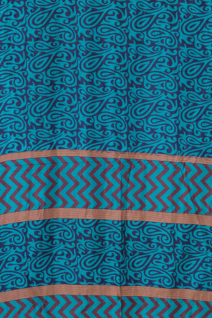 Vintage Rayon Sari - 5 Metres Long - 4737