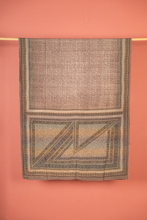 Vintage Rayon Sari - 5 Metres Long - 4739