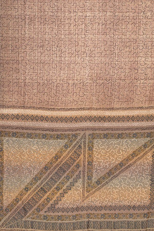 Vintage Rayon Sari - 5 Metres Long - 4739