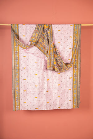 Vintage Rayon Sari - 5 Metres Long - 4743