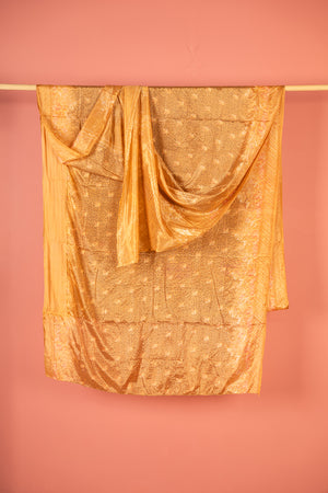 Vintage Rayon Sari - 5 Metres Long - 4744