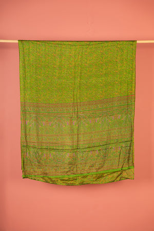 Vintage Rayon Sari - 5 Metres Long - 4745