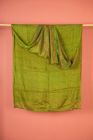 Vintage Rayon Sari - 5 Metres Long - 4745