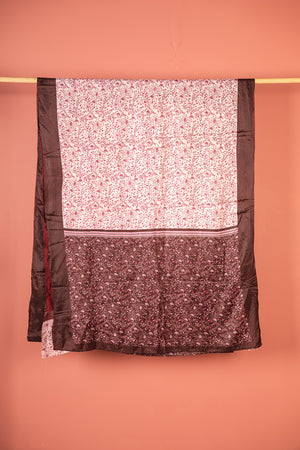Vintage Rayon Sari - 5 Metres Long - 4753