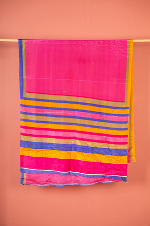 Vintage Rayon Sari - 5 Metres Long - 4754