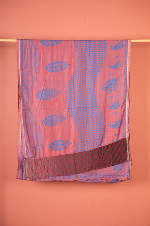 Vintage Rayon Sari - 5 Metres Long - 4758