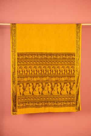 Vintage Rayon Sari - 5 Metres Long - 4761