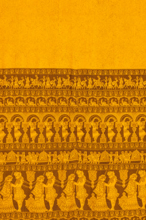 Vintage Rayon Sari - 5 Metres Long - 4761