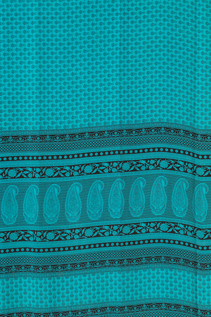 Vintage Rayon Sari - 5 Metres Long - 4765