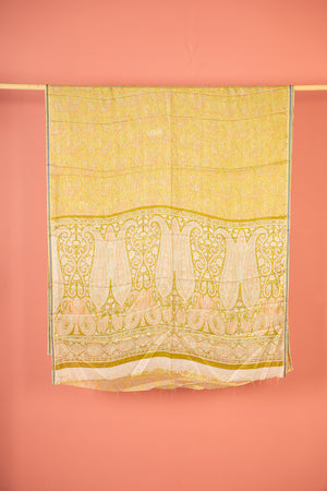 Vintage Rayon Sari - 5 Metres Long - 4772